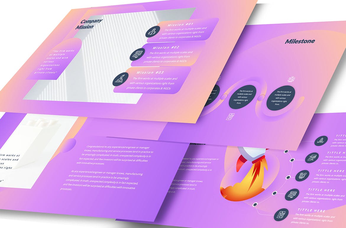 智創未來 現代企業營銷策劃及形象設計提案演示